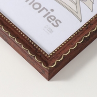 Фоторамка пластик "Стиль коричневый" 15х21 см, коричневый Фоторамка пластик "Стиль коричневый" 15х21 см, коричневый