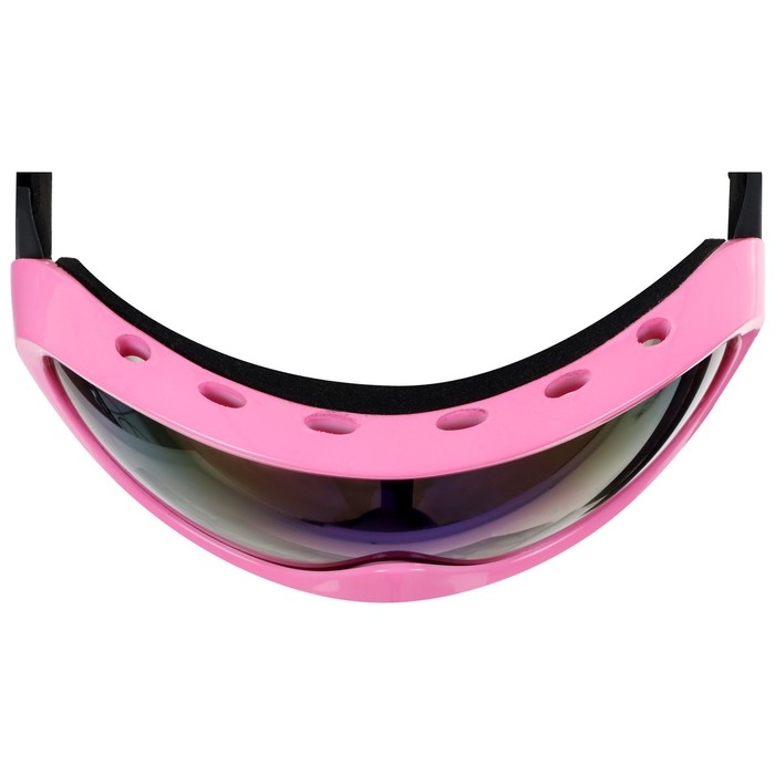 Маска горнолыжная ONLYTOP, цвет розовый