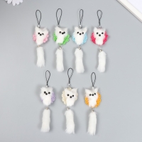 Пушистик на подвеске "Котик на коврике" МИКС Пушистик на подвеске "Котик на коврике" МИКС