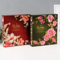 Фотоальбом на 500 фото 10х15 см "Розы/Лилии" в коробке МИКС 33,5х30х5,5 см Фотоальбом на 500 фото 10х15 см "Розы/Лилии" в коробке МИКС 33,5х30х5,5 см