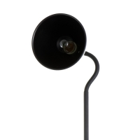 Торшер 19118/1BK E27 40Вт черный 23х159 см