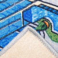 Палас &laquo;Мегаполис&raquo;, 150х200 см, серый