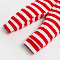 Комплект: джемпер и брюки Крошка Я &laquo;Мой первый НГ&raquo;, рост 68-74 см, цвет красный/белый