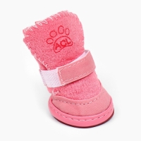 Ботинки Элеганс, набор 4 шт, размер 4 (подошва 5,5 х 4,5 см) розовые