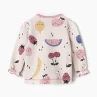 Лонгслив детский, цвет кремовый, рост 62 см