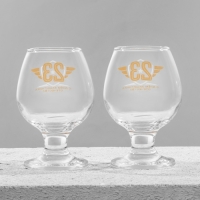 Подарочный набор бокалов для коньяка «23 февраля», 265 мл. Подарочный набор бокалов для коньяка «23 февраля», 265 мл.