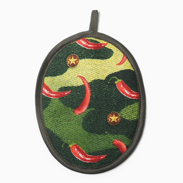 Кухонный набор &laquo;Генерал кухни&raquo;, фартук 60х70 см, прихватка 20х20 см, полотенце 35х60 см