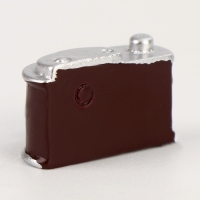 Миниатюра кукольная &laquo;Фотоаппарат&raquo;, набор 2 шт., размер 1 шт. &mdash; 2 &times; 1,3 &times; 1,1 см