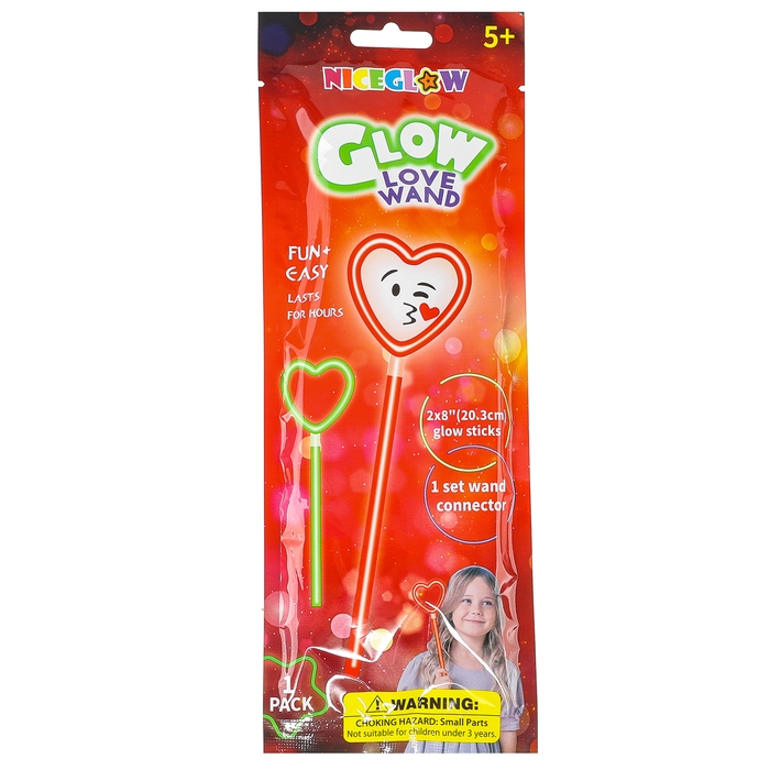 Неоновая палочка &laquo;Сердечко&raquo;