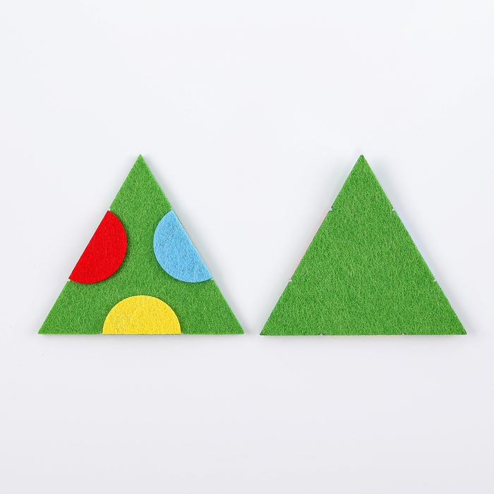 Счётный материал из фетра &laquo;Головоломка. Тримино&raquo;