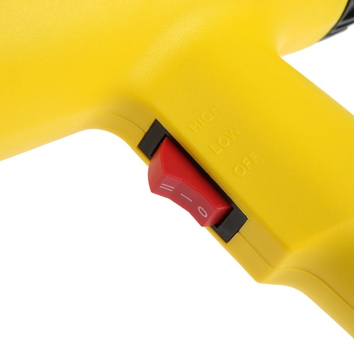 Строительный фен ТУНДРА, 2000 Вт, 250-500 л/мин, плавная регулировка температуры 60-600°С Строительный фен ТУНДРА, 2000 Вт, 250-500 л/мин, плавная регулировка температуры 60-600°С