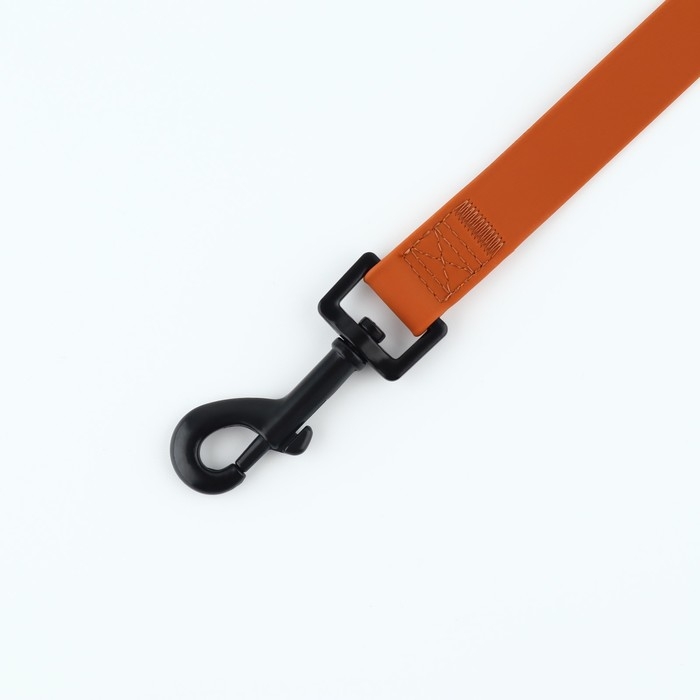 Поводок биотановый 2 м х 20 мм, коричневый Поводок биотановый 2 м х 20 мм, коричневый