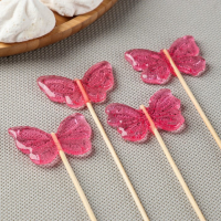 Силиконовый молд для леденцов и шоколада &laquo;Бабочки&raquo;, 5&times;3,5 см, цвет прозрачный