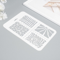 Набор пластиковых трафаретов "Плитка", 3 шт