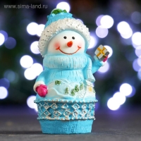Фигура "Снеговик" 7х5х9см, МИКС Фигура "Снеговик" 7х5х9см, МИКС
