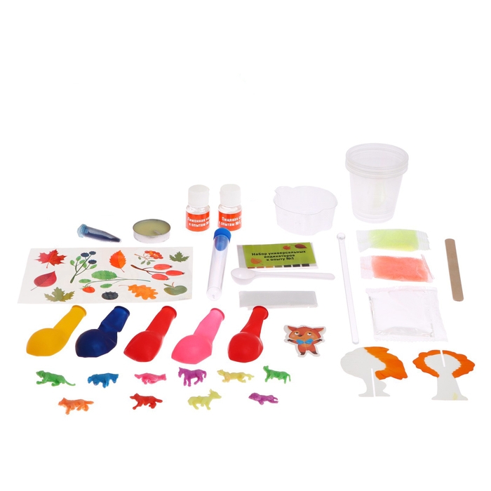 Набор для опытов &laquo;Осенние опыты&raquo;, 8 опытов, в пакете