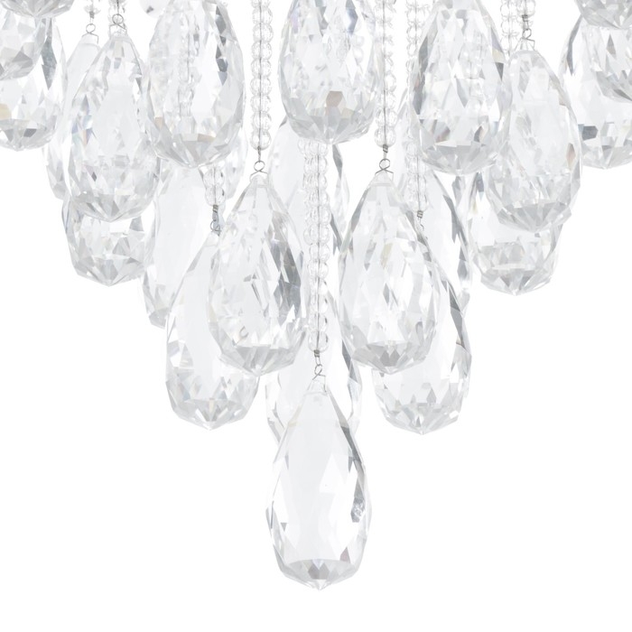 Светильник каскад "Алетта" 7xLED хром 50х50х86см BayerLux