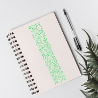 Трафарет бордюрный пластик "Бабочки" 60х12 см