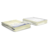 Тетрадь на спирали, 80 листов в клетку, ErichKrause Megapolis Yellow Concept, обложка мелованный картон, жёлтый внутренний блок