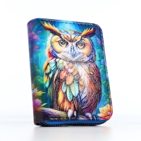 Кошелёк на молнии, цвет синий Кошелёк на молнии, цвет синий