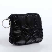 Кошелёк женский на молнии, цвет чёрный Кошелёк женский на молнии, цвет чёрный