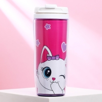Термостакан со вставкой «Кошечка» 350 мл Термостакан со вставкой «Кошечка» 350 мл