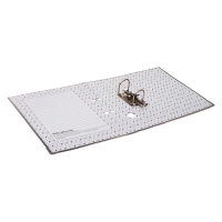 Папка-регистратор А4, 50 мм, Calligrata, ПВХ, тиснение "лен", металлическая окантовка, карман на корешок, собранная, серая, микс Папка-регистратор А4, 50 мм, Calligrata, ПВХ, тиснение "лен", металлическая окантовка, карман на корешок, собранная, серая, микс