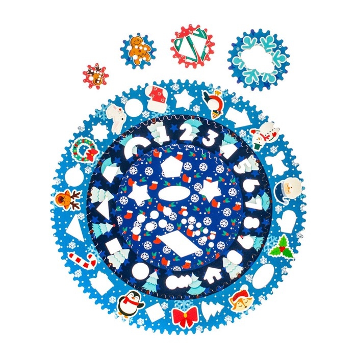 Спирограф &laquo;Новогоднее настроение&raquo;