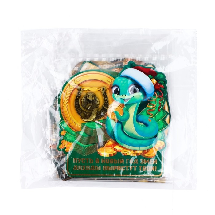 Подкова новогодняя «Новый год: Новогодняя», МИКС, 3.5 см Подкова новогодняя «Новый год: Новогодняя», МИКС, 3.5 см