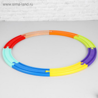 Рельсы 8 элементов 45&times;45&times;1,2 см