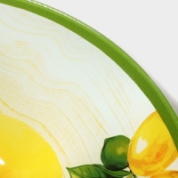 Салатник стеклянный Доляна &laquo;Дольче&raquo;, 1,1 л, 22&times;5 cм