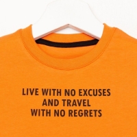 Футболка детская KAFTAN "Trendy"  р.36 (134-140), оранжевый