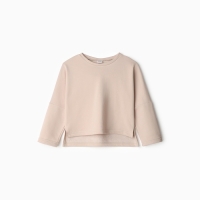 Свитшот детский MINAKU, цвет бежевый, рост 164 см