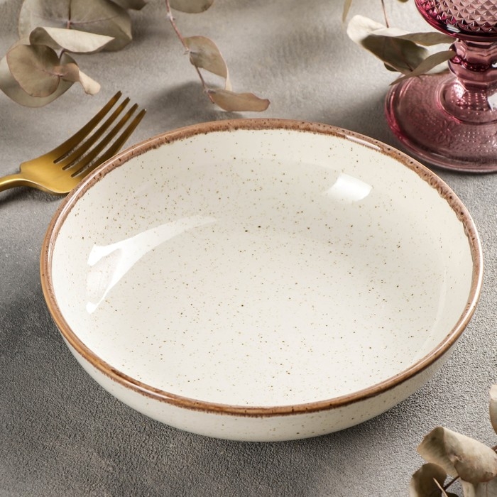 Салатник Beige, d=17 см, цвет бежевый Салатник Beige, d=17 см, цвет бежевый