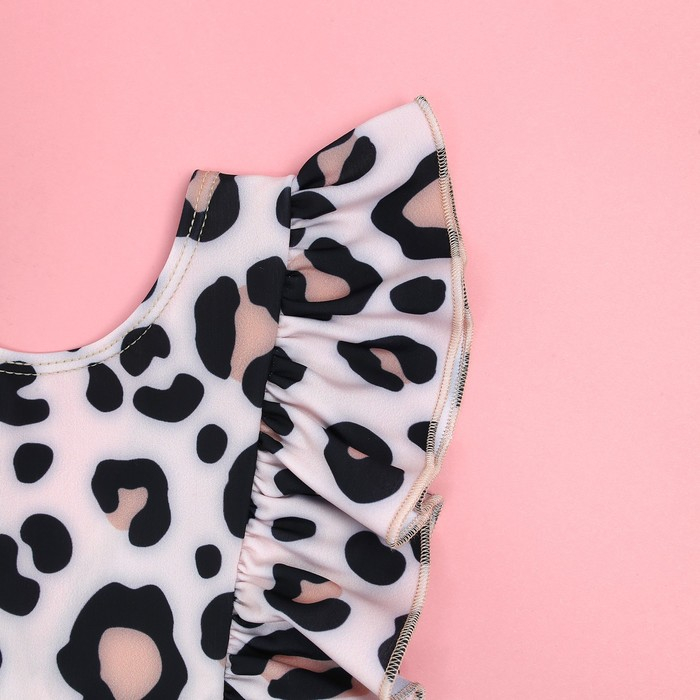 Купальник детский KAFTAN &laquo;Леопард&raquo;, рост 122-128 (34)