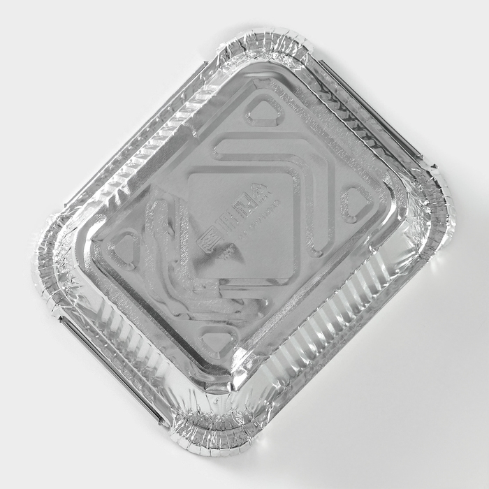 Набор форм из фольги для выпечки и запекания Доляна, 430 мл, 3 шт, 15&times;12&times;5 см