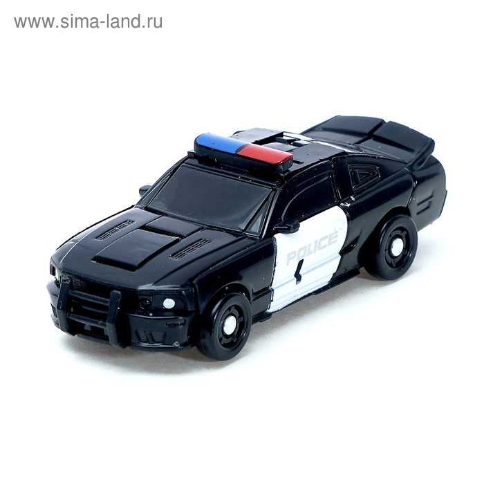 Робот &laquo;Полицейский&raquo;, трансформируется