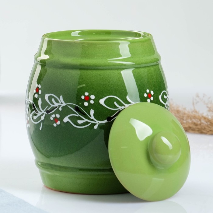 Бочонок "Псковский" малый 1,25л / 18,5х14см, ритм