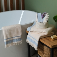 Полотенце махровое Love Life &laquo;Муссон&raquo; 30х50 см, аквамарин, 100% хл, 500 гр/м2