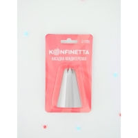 Насадка кондитерская KONFINETTA «Закрытая звезда», d=3,5 см, выход 1,7 см, нержавеющая сталь Насадка кондитерская KONFINETTA «Закрытая звезда», d=3,5 см, выход 1,7 см, нержавеющая сталь