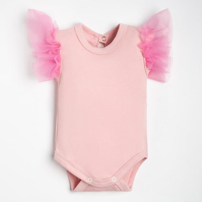 Боди с рюшей Крошка Я, BASIC LINE, рост 68-74 см Боди с рюшей Крошка Я, BASIC LINE, рост 68-74 см