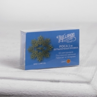 Гирлянда &laquo;Нить&raquo; 1 м роса с пробкой, IP20, серебристая нить, 10 LED, батарейки LR44х3 (в комплекте), свечение красное