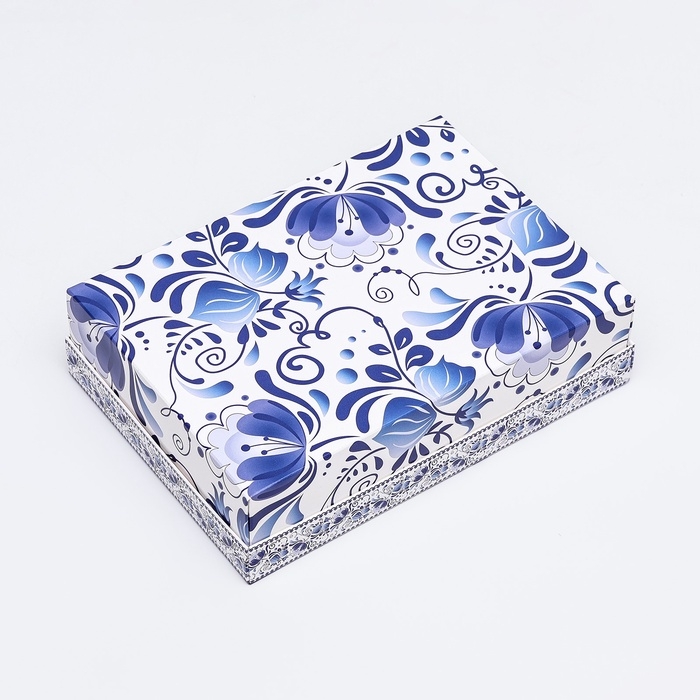 Коробка картонная без окна Коробка картонная без окна "Праздник", 21 х 15 х 7 см набор 5 шт