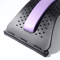 Массажёр для спины, четырёхуровневый, 37 &times; 24,5 см, цвет МИКС