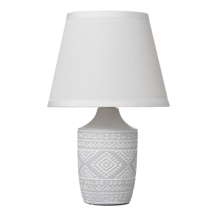 Настольная лампа 16529/1WT E14 40Вт белый 17,5х17,5х26,5 см