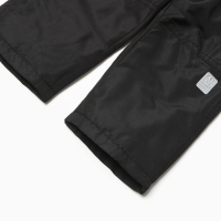 Полукомбинезон утеплённый для мальчиков, цвет чёрный, рост 80 см