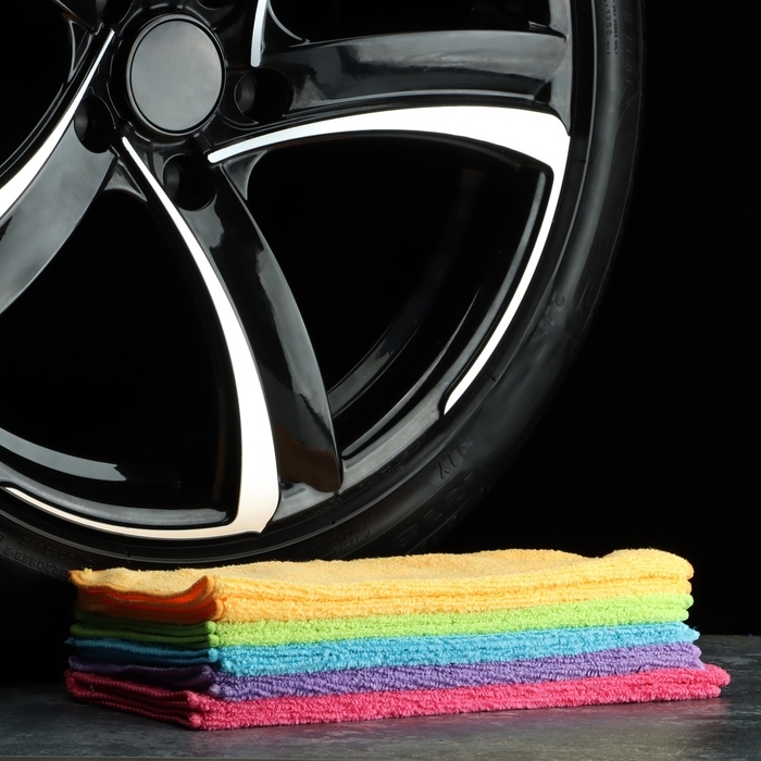 Салфетки микрофибра City-UP 30 х 30см, СА-120, набор 10 шт Салфетки микрофибра City-UP 30 х 30см, СА-120, набор 10 шт