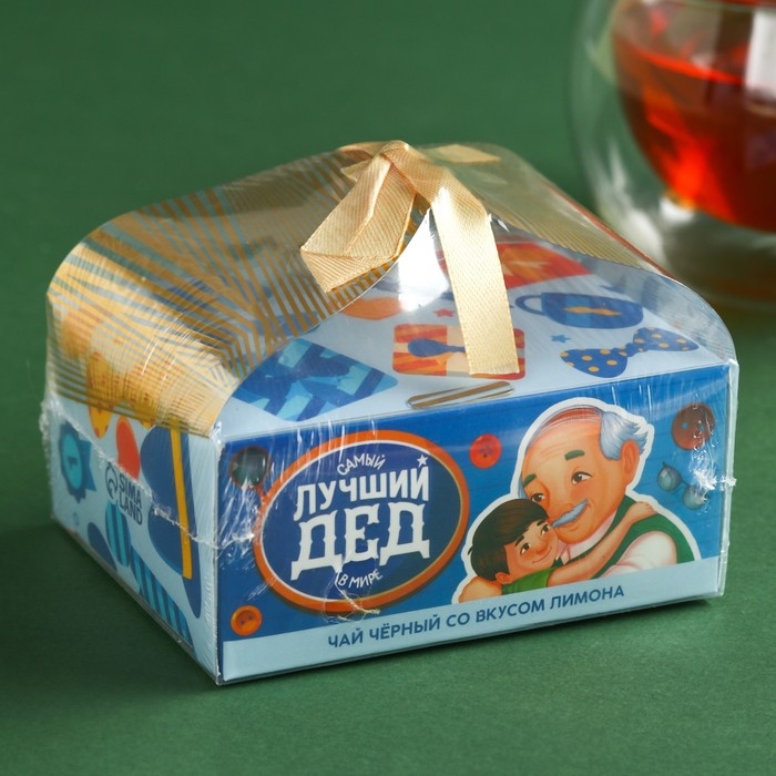 Чай чёрный &laquo;Лучший дед&raquo; вкус: лимон, 50 г.
