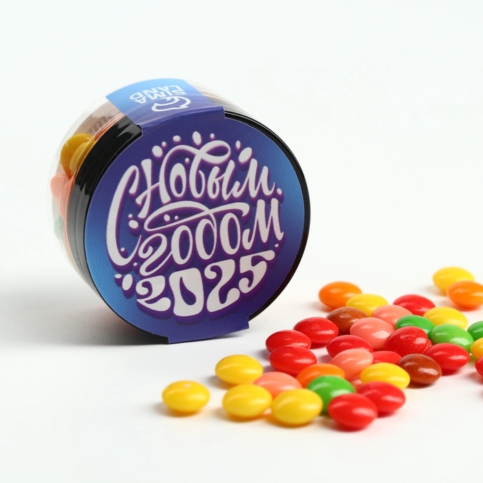 Драже в банке Драже в банке "С Новым годом", 25 г