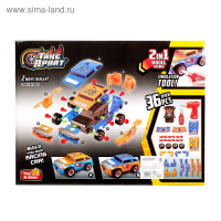 Конструктор винтовой &laquo;Внедорожник&raquo;, сменные корпуса, с электро-шуруповёртом, 40 деталей